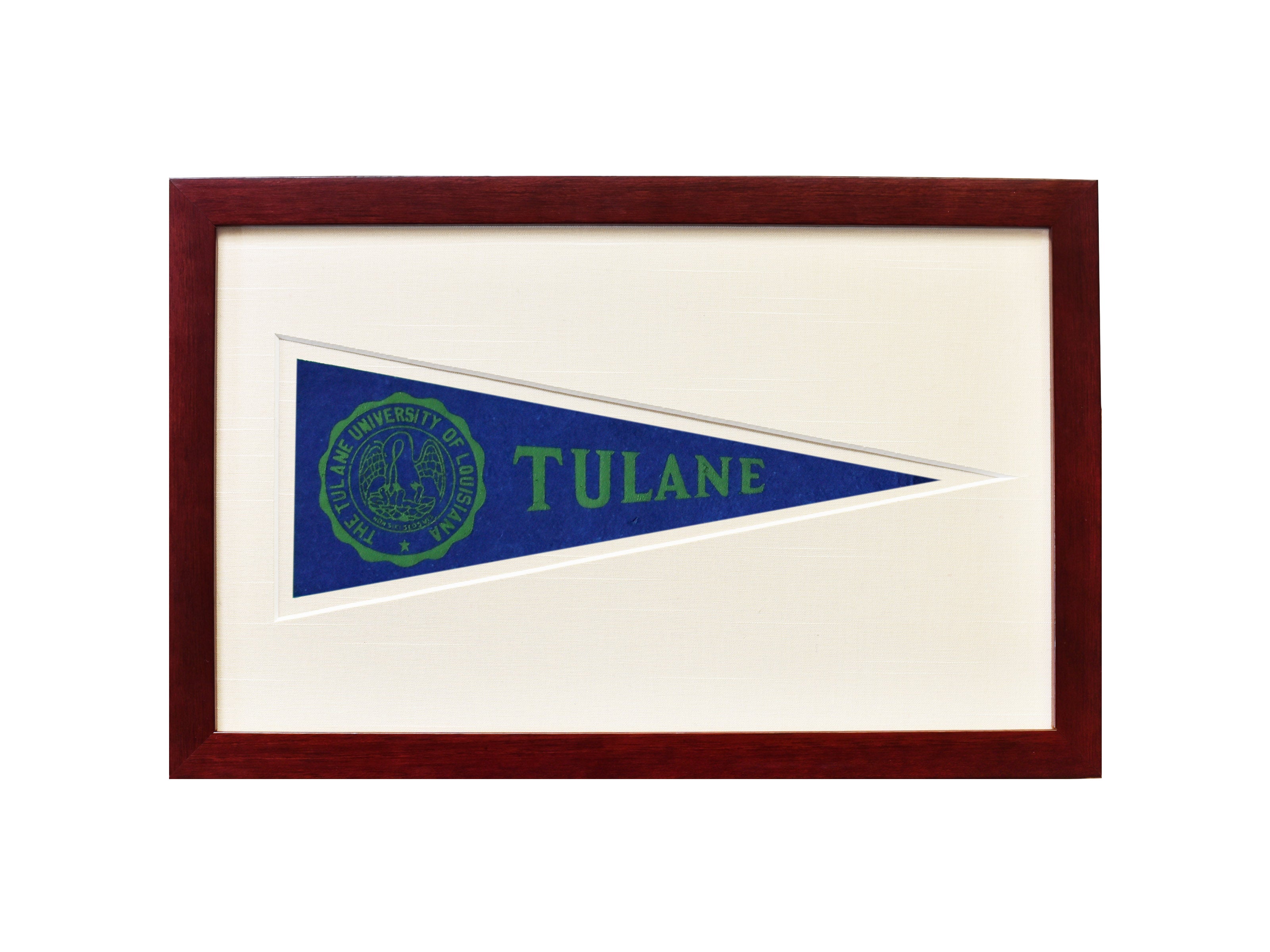 Vintage Tulane University Hormel Pennant