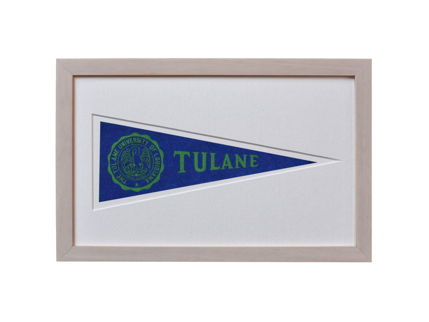 Vintage Tulane University Hormel Pennant
