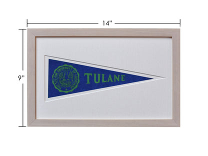 Vintage Tulane University Hormel Pennant