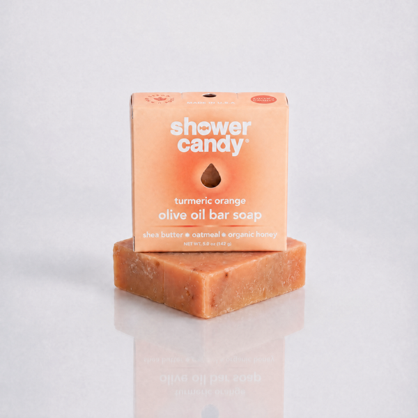Turmeric Orange Olive Oil Bar Soap | Shower Candy