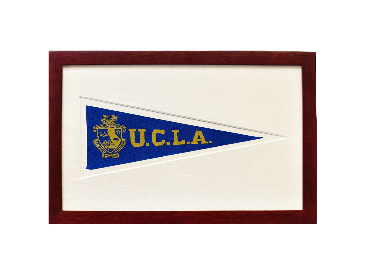 Americana Memories Vintage University of California Los Angeles (UCLA) Hormel Pennant