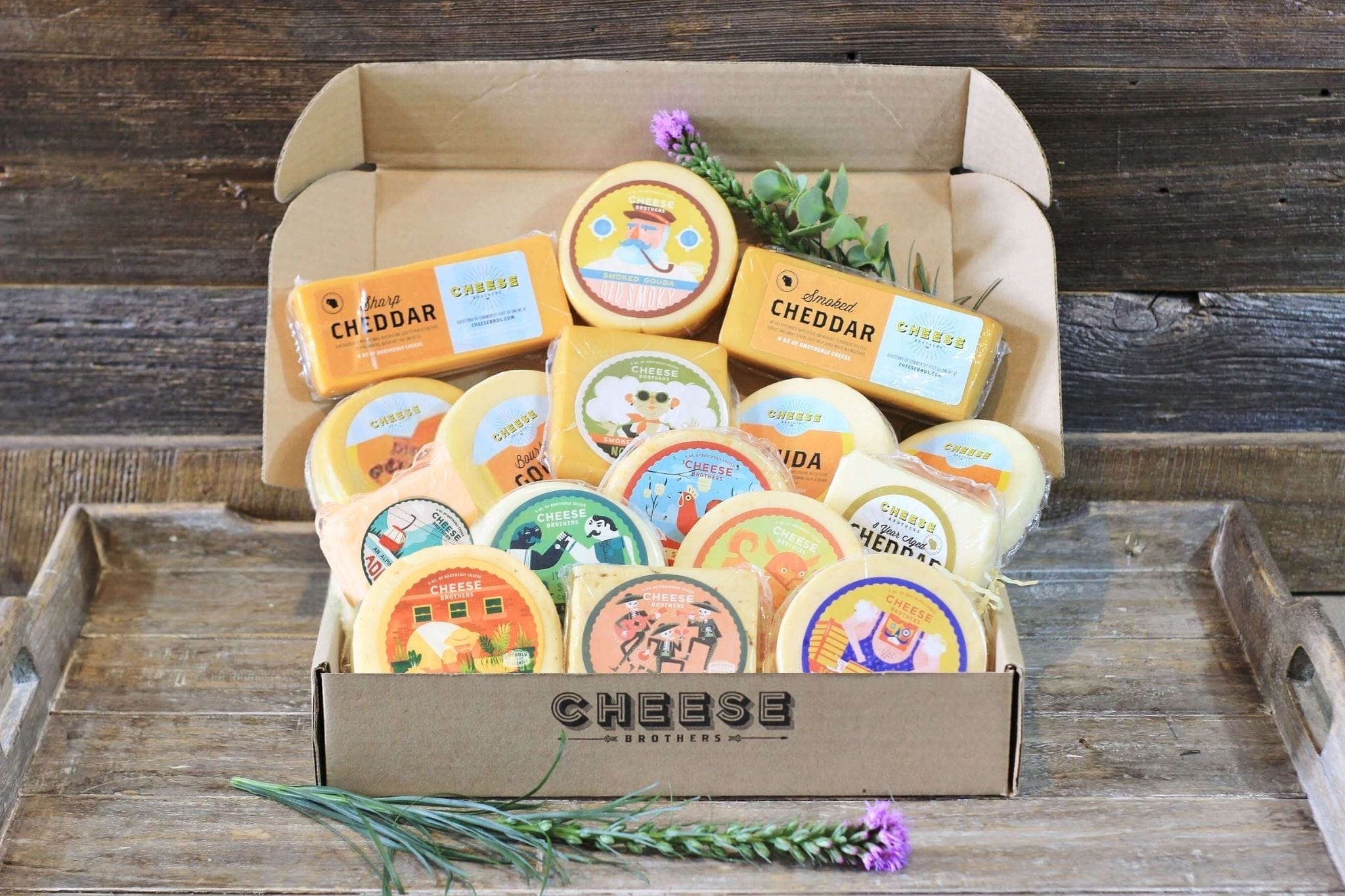 Cheese Brothers, Inc. Gifts and Bundles The Ultimate Wisconsin Cheese Sampler