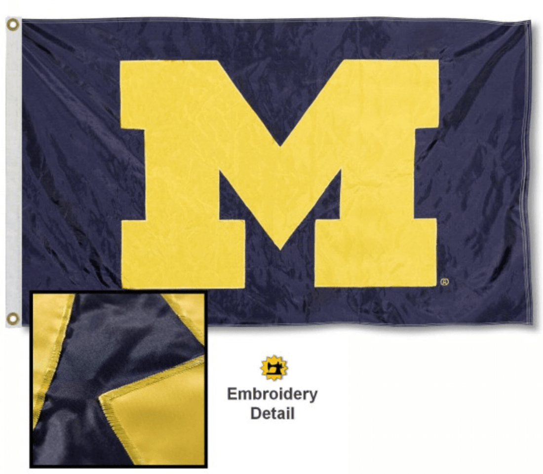 University of Michigan (U of M) Maize on Blue