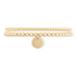 Cuffed by Nano LLC Classic Initial Juno Bracelet Double Stack