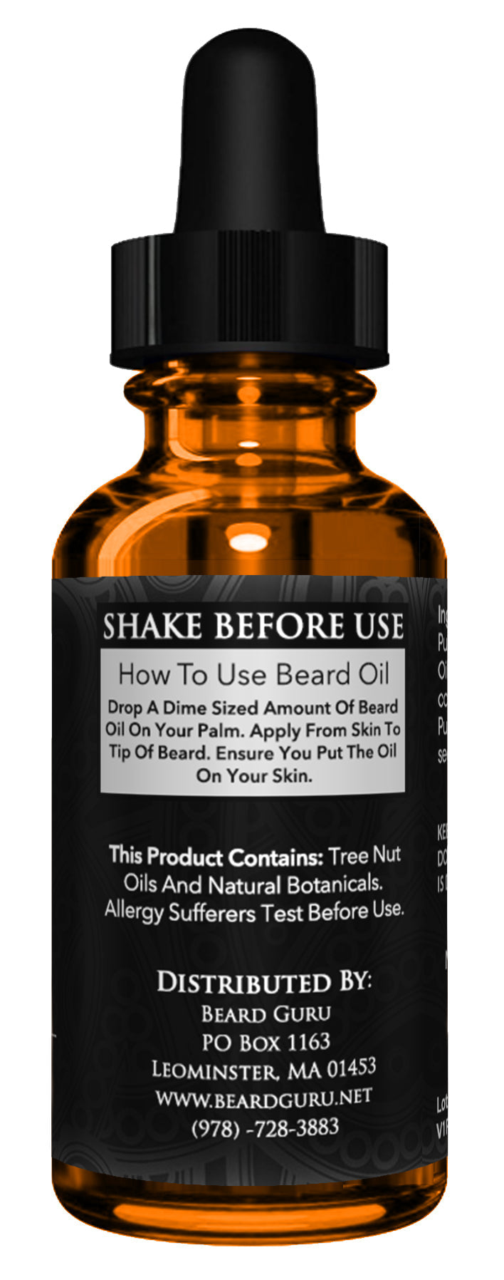 BeardGuru Premium Beard Oil: Unscented - My American Goods