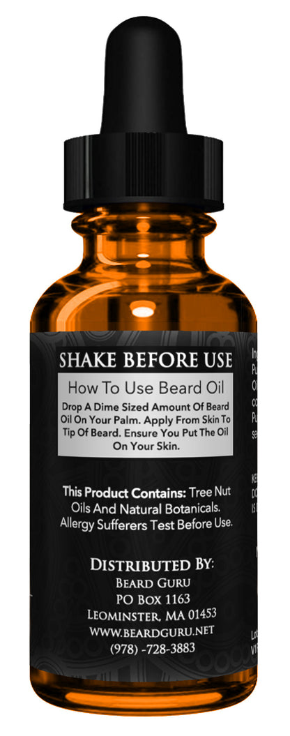 BeardGuru Premium Beard Oil: Unscented - My American Goods