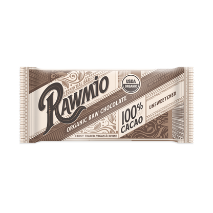Essential Dark Chocolate Bar - 100% Cacao