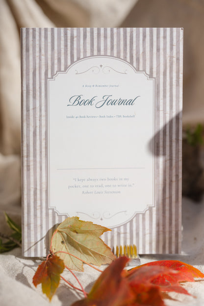 Book Journal [Keep and Remember Journal]