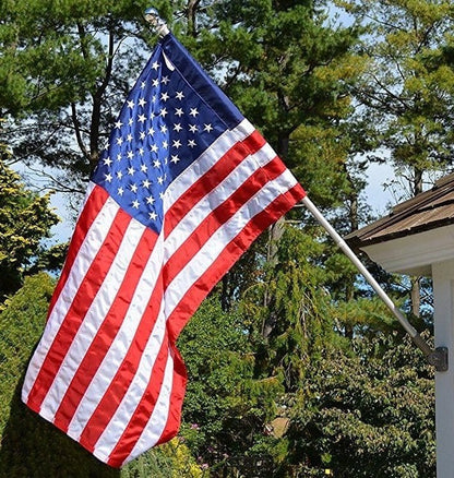 Flags Unlimited U.S. Embroidered Nylon Pole Sleeve Flag