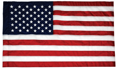 Flags Unlimited U.S. Embroidered Nylon Pole Sleeve Flag