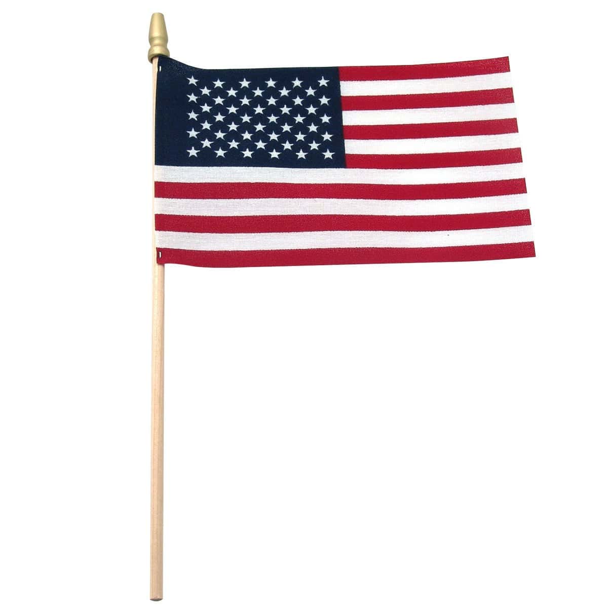 Flags Unlimited USA Flags U.S. Table Top Flag 4X6" (Sold in Dozen)