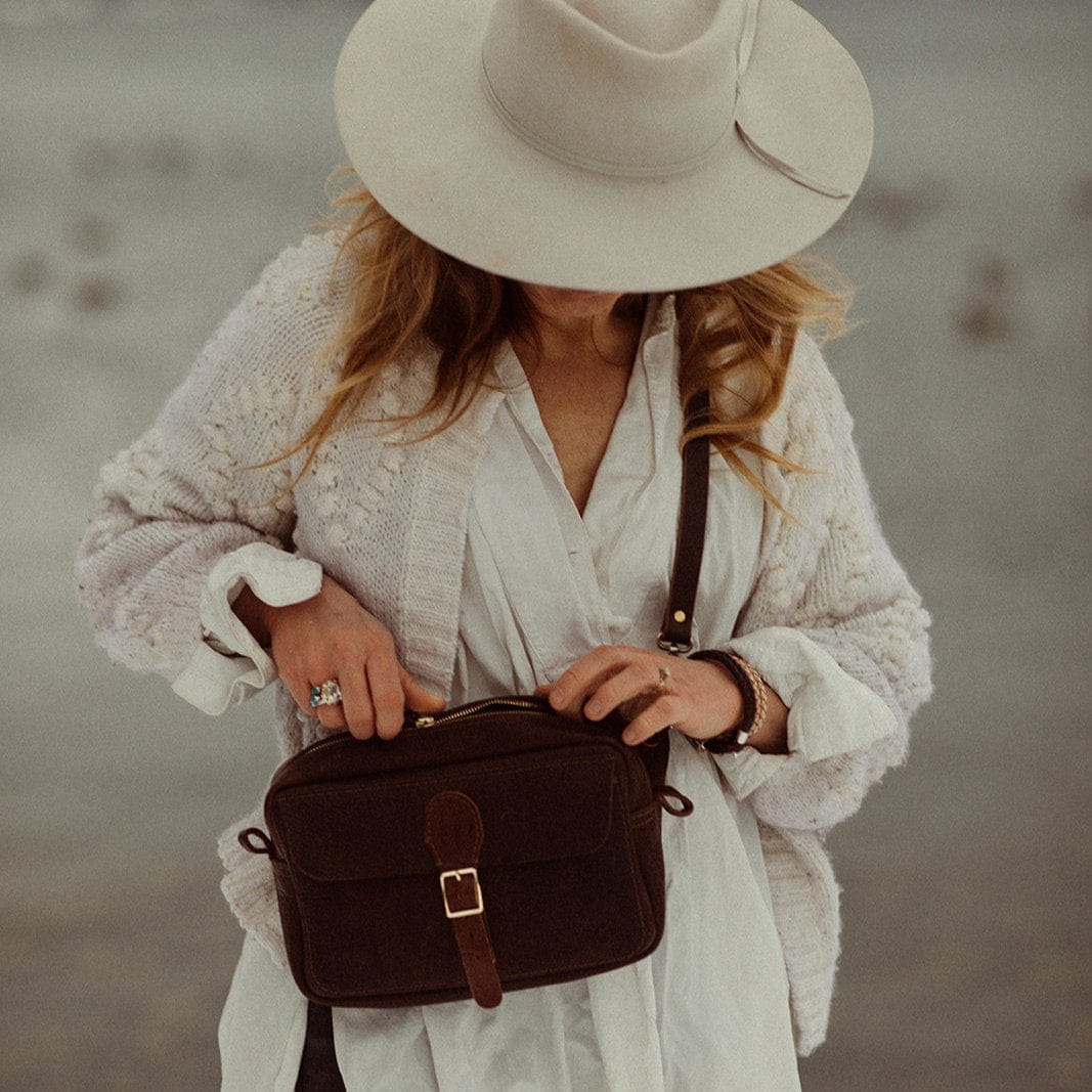 The Local Branch Leather Vagabond Sling Pack - USA Made