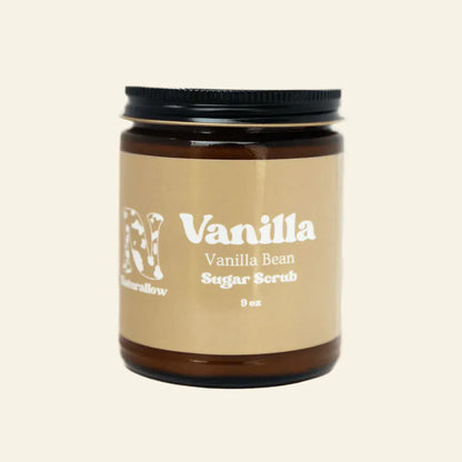 Naturallow Vanilla Sugar Scrub Sugar Tallow Body Scrub | 9.9 oz
