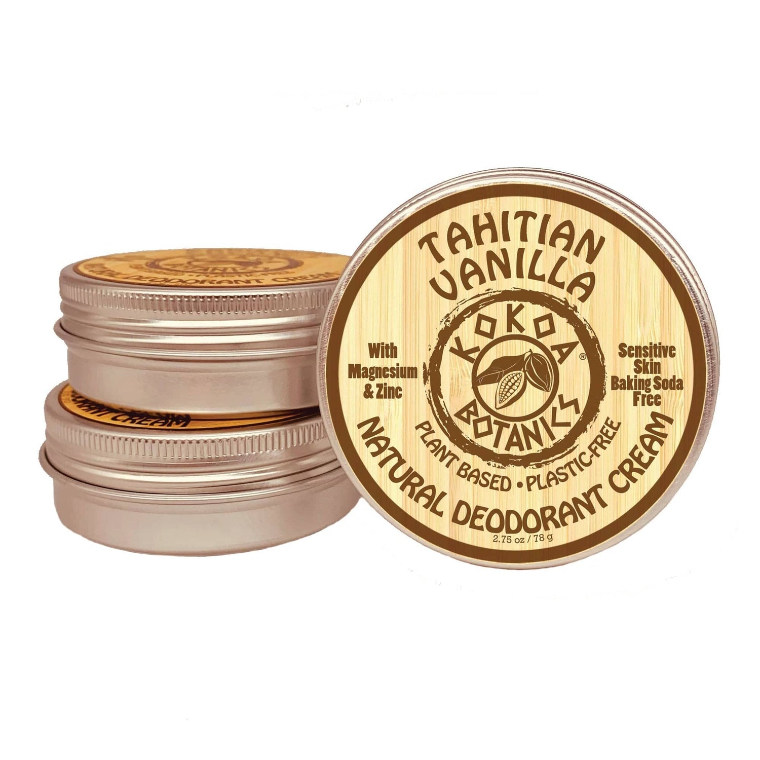 Tahitian Vanilla Deodorant Cream