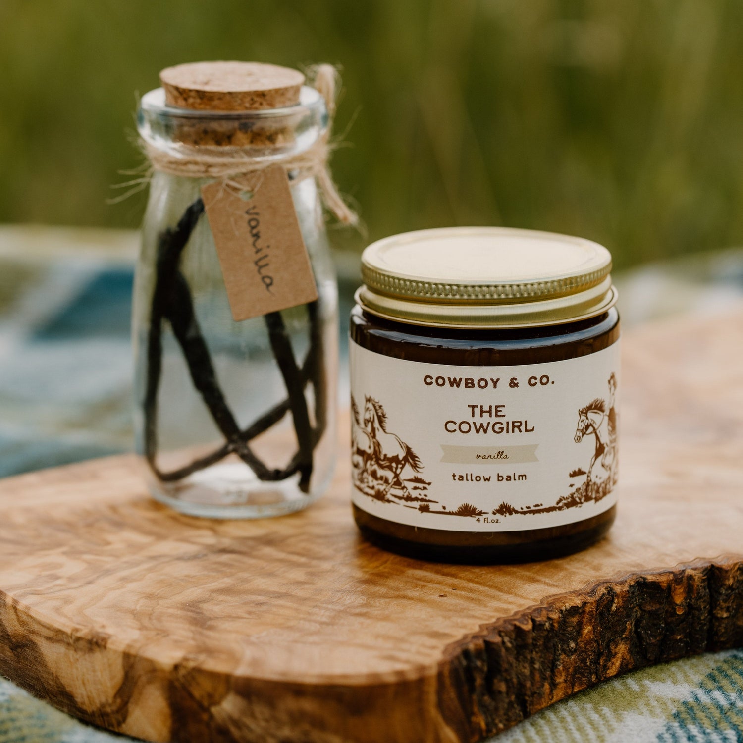 The Cowgirl - Vanilla Infused Organic Tallow Balm Moisturizer