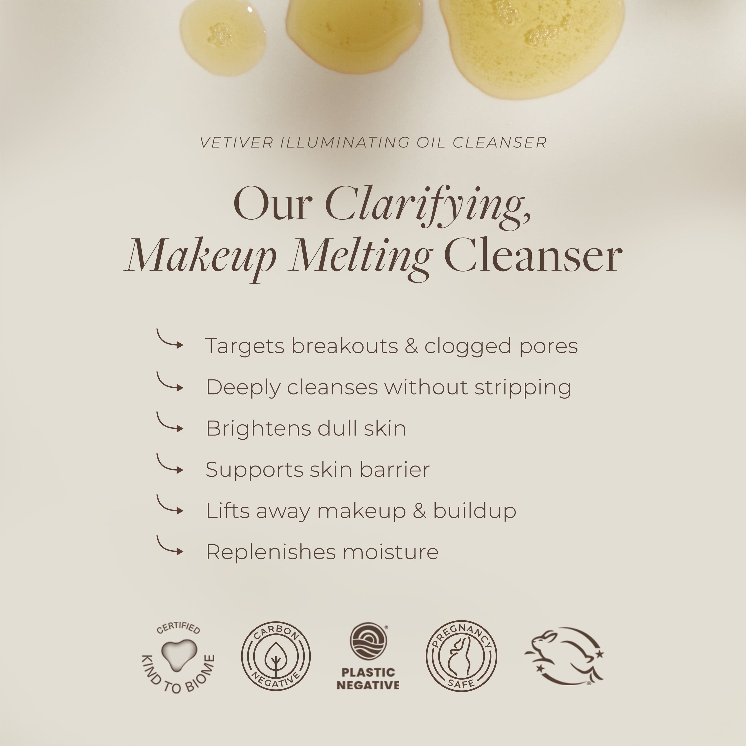 Apoterra Soap Vetiver Illuminating Oil Cleanser