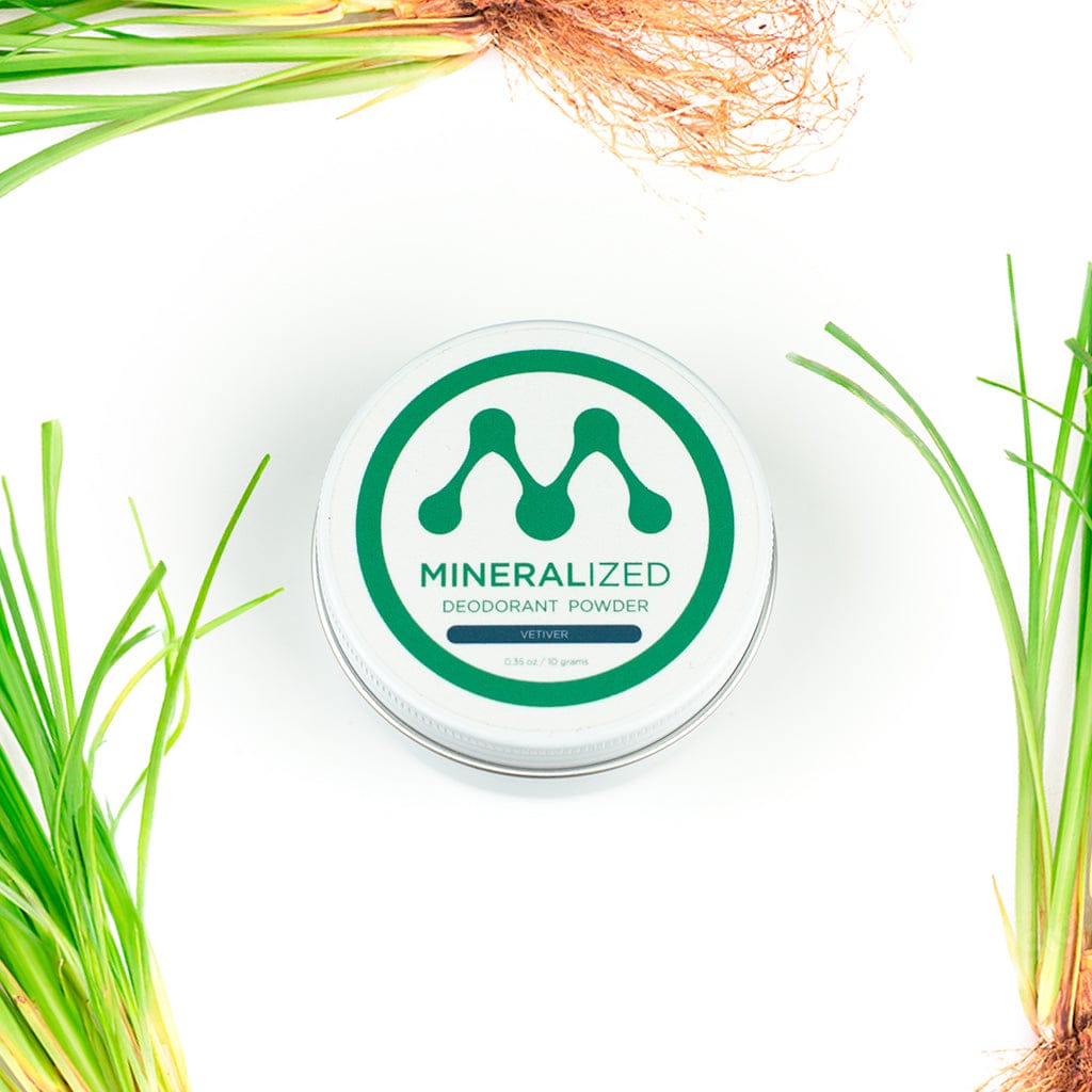 Mineralized Deodorant Vetiver Sample Scent (without applicator)