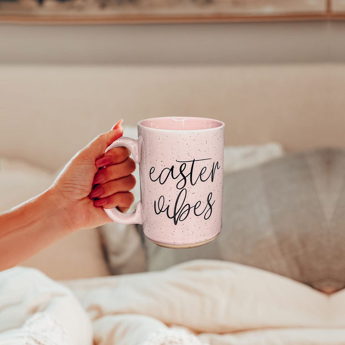 Gia Roma Coffee Mug, Easter Vibes Mug | Spring Coffee Mug 16oz