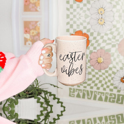 Gia Roma Coffee Mug, Easter Vibes Mug | Spring Coffee Mug 16oz
