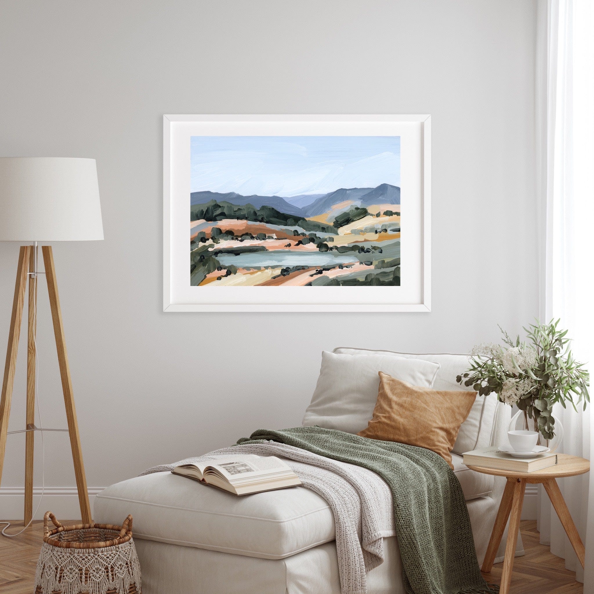 Katie Garrison Art Print "View from Here" Art Print