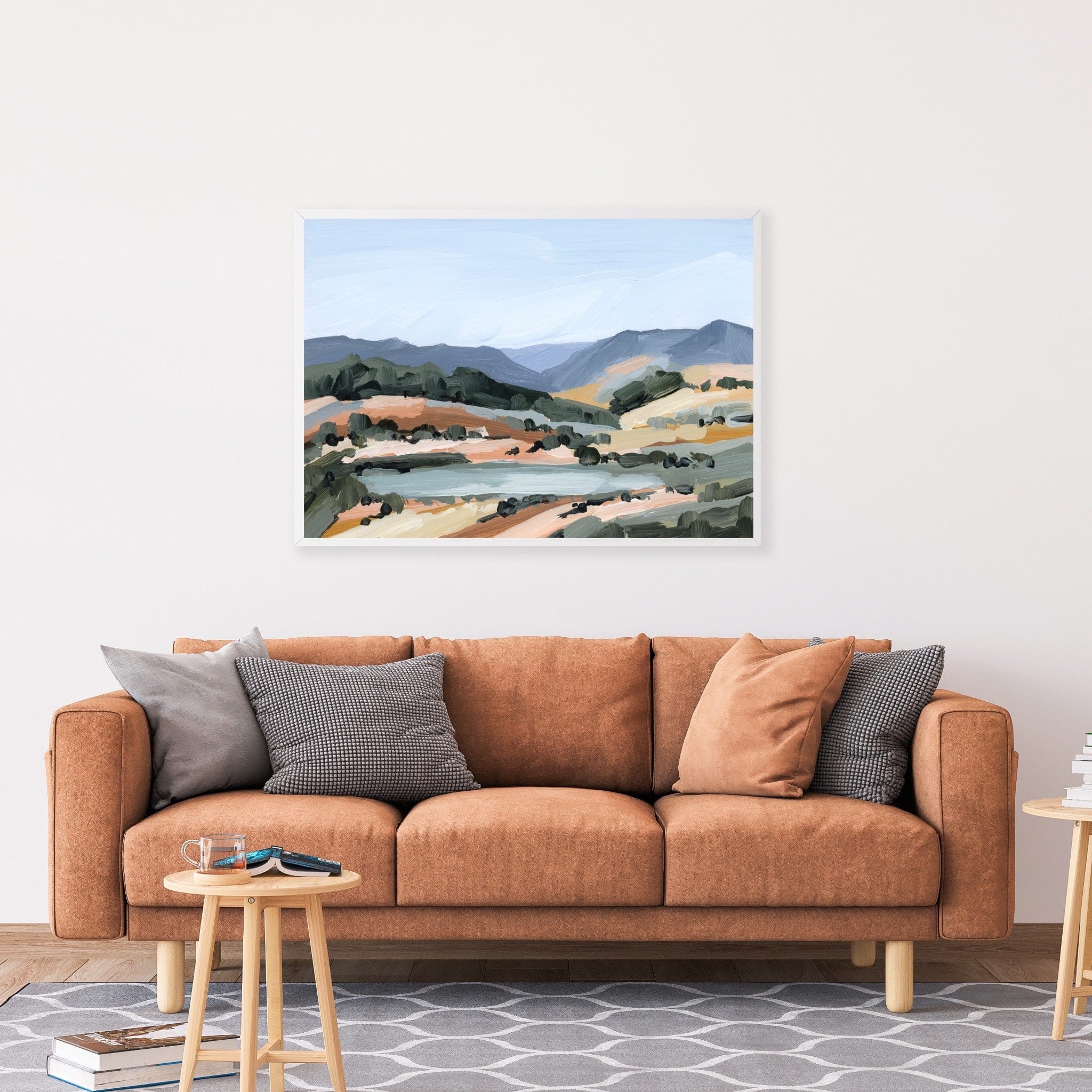Katie Garrison Art Print "View from Here" Art Print