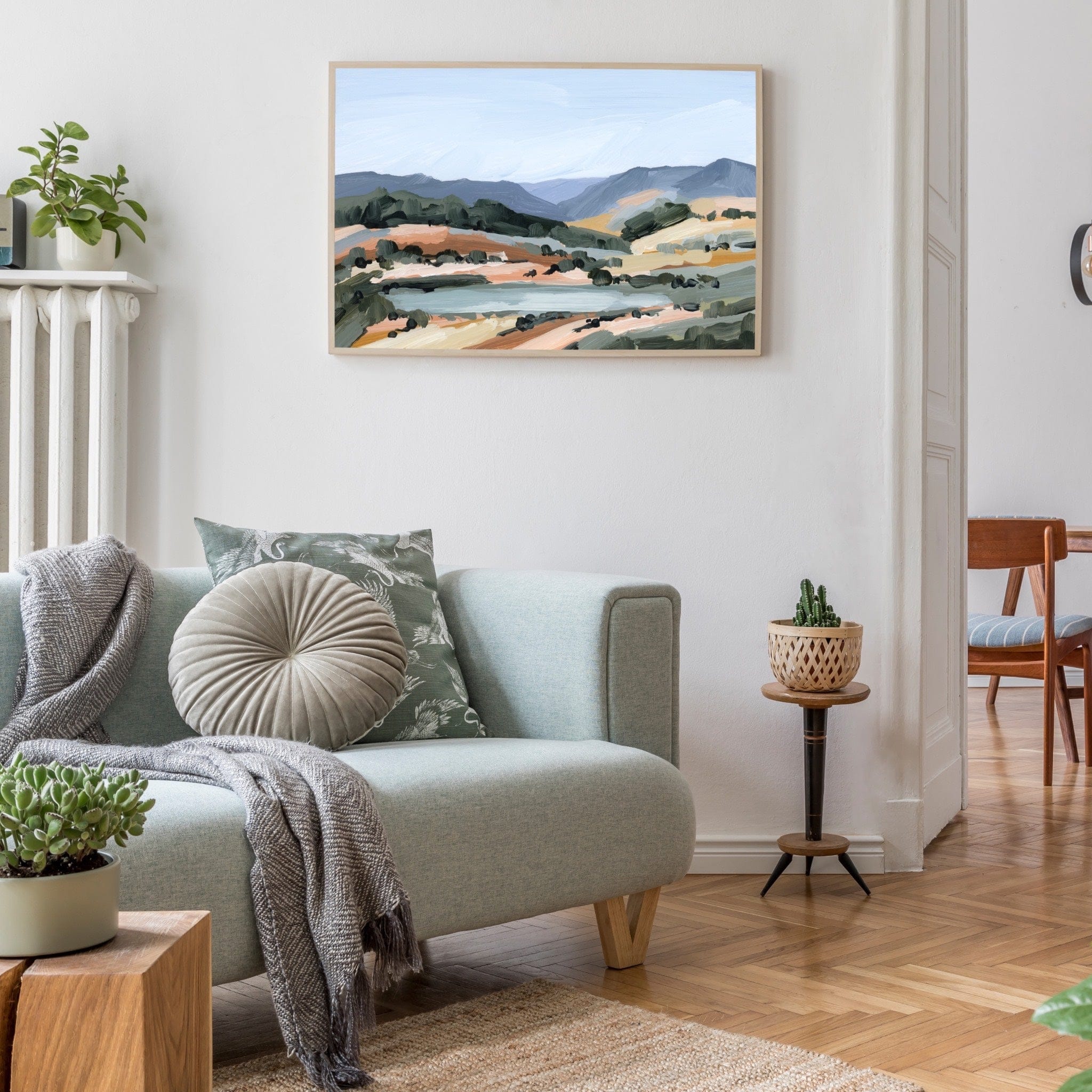 Katie Garrison Art Print "View from Here" Art Print