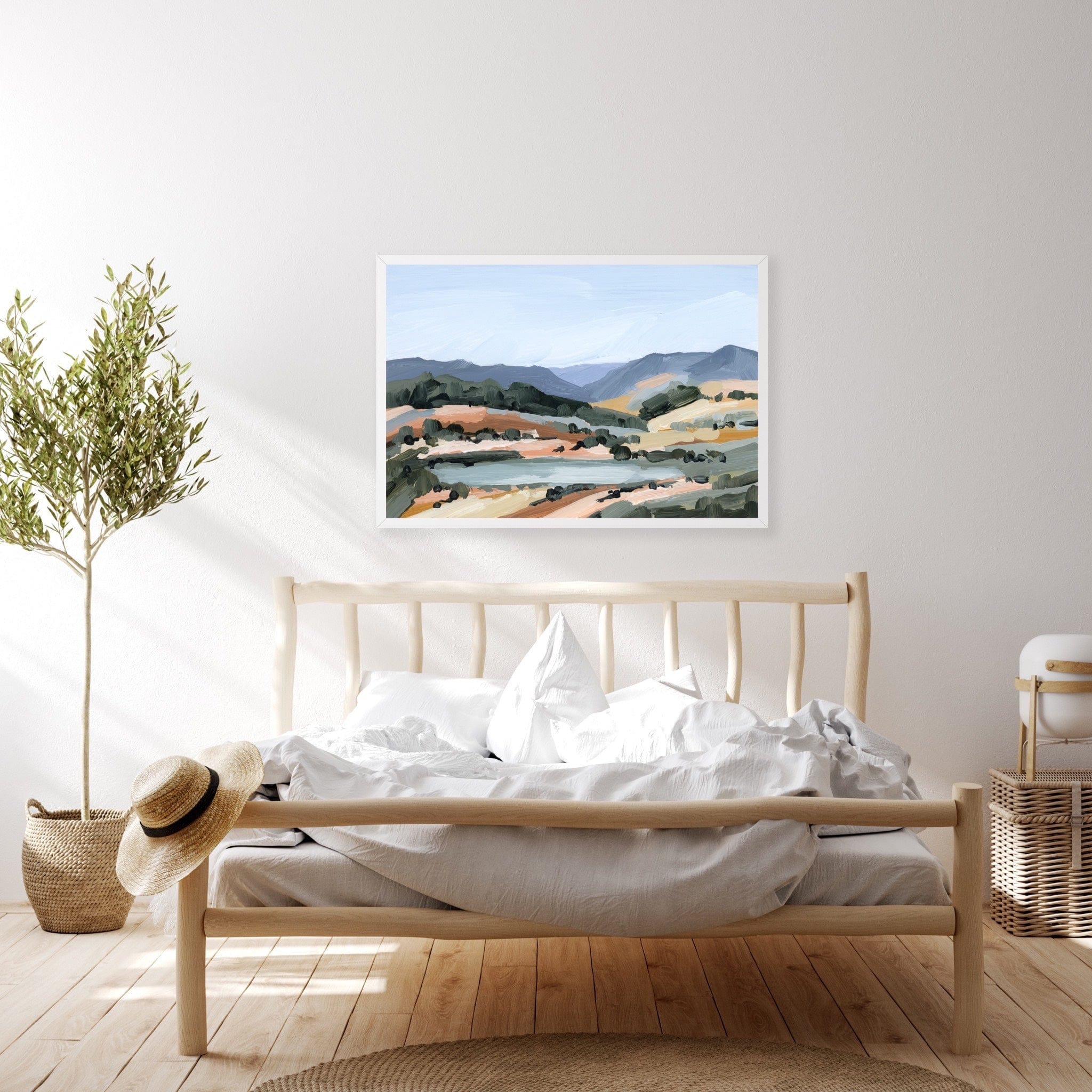 Katie Garrison Art Print "View from Here" Art Print