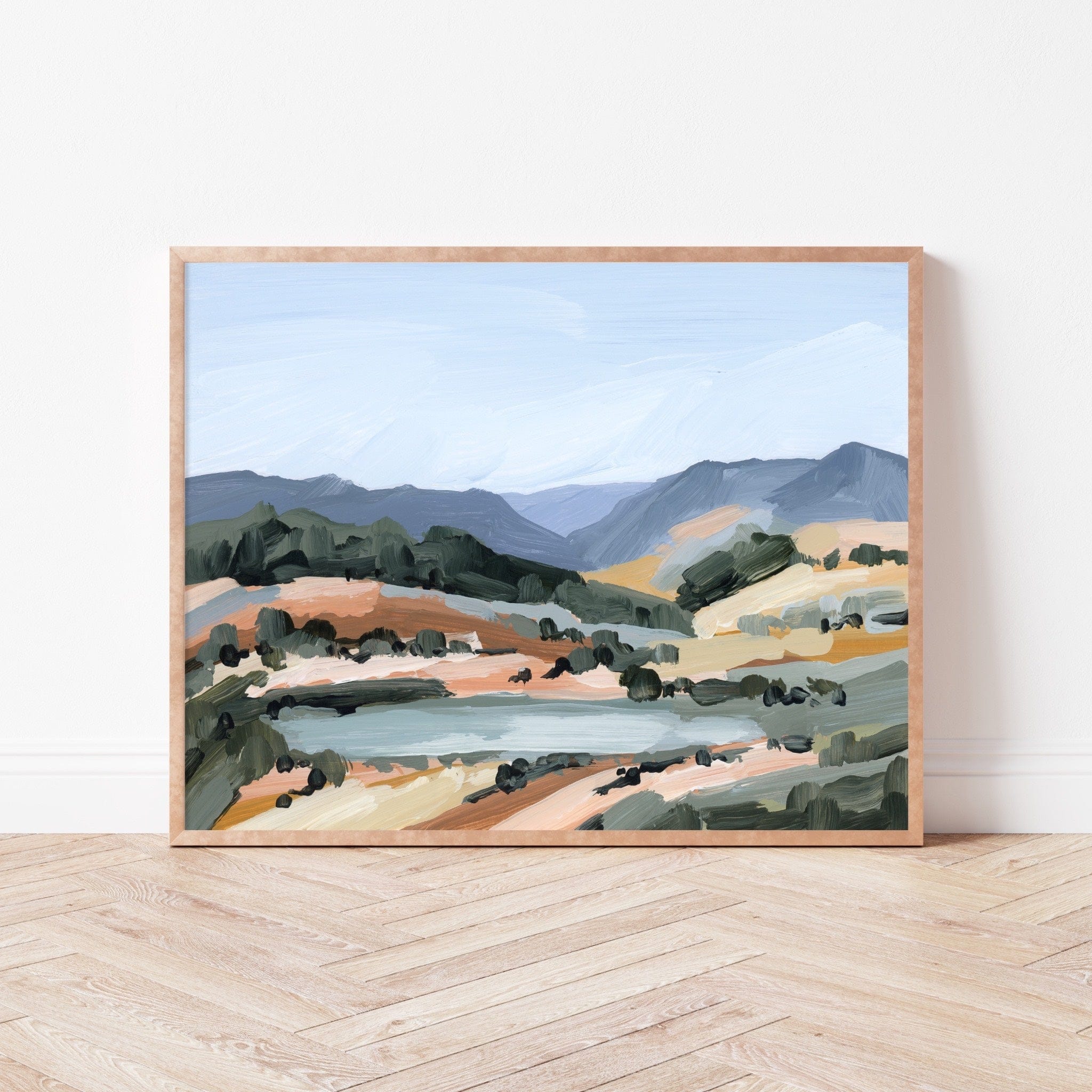 Katie Garrison Art Print "View from Here" Art Print
