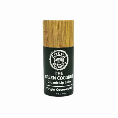 KOKOA BOTANICS Lip Balms &amp; Treatments Organic Coconut Oil Lip Balm - Plastic Free .25 oz
