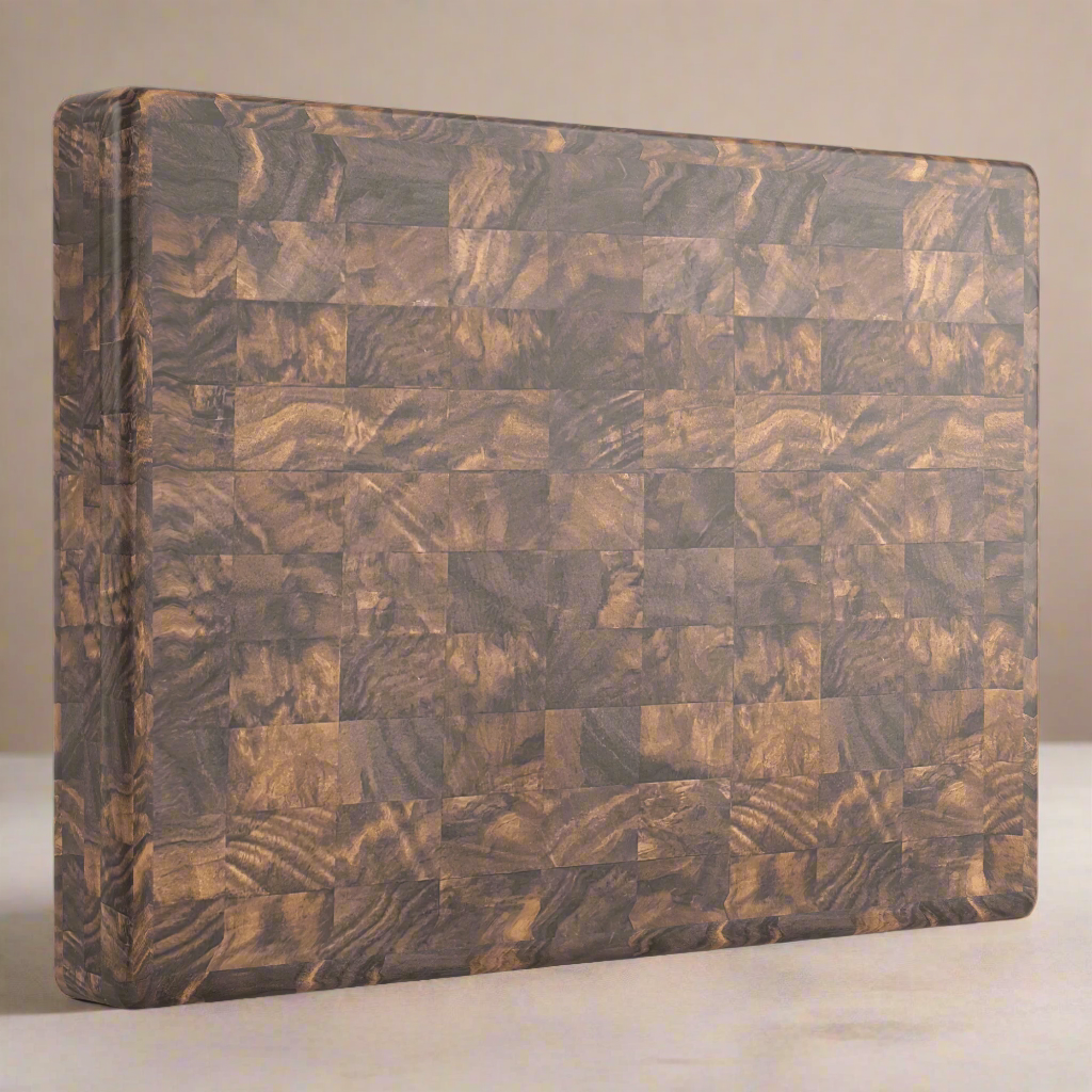 Medium End Grain Walnut Wood Butcher Block - My American Goods