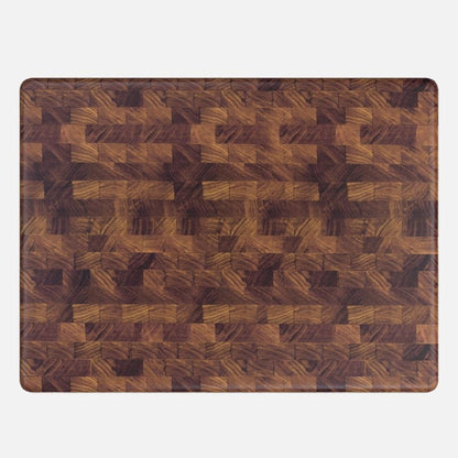 Medium End Grain Walnut Wood Butcher Block - My American Goods