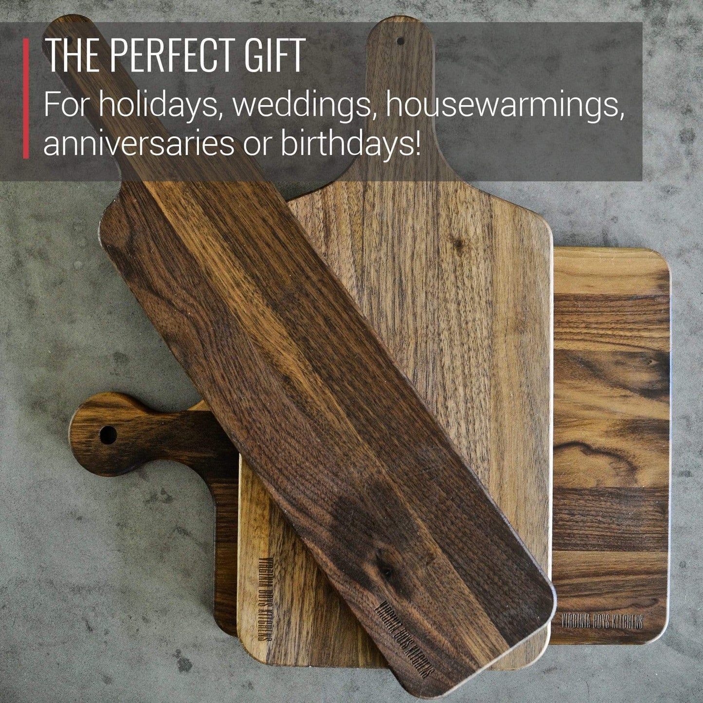 Medium Walnut Handle Board