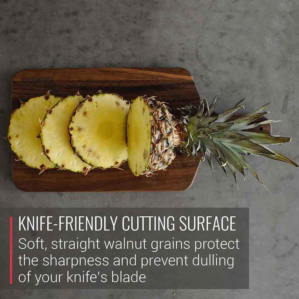 Walnut Cutting Board and Charcuterie Paddle with Handle - My American Goods