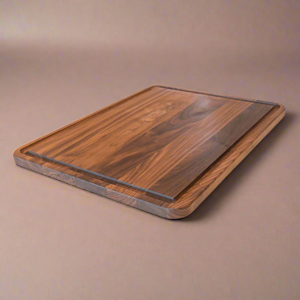 Medium Walnut Wood Cutting Board - My American Goods