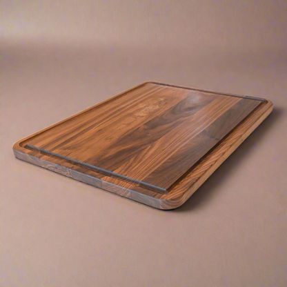 Medium Walnut Wood Cutting Board - My American Goods