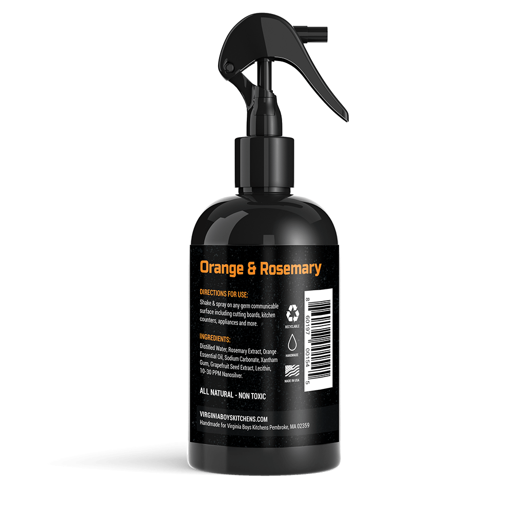 Cutting Board Spray - Multipurpose Home and Kitchen Disinfectant Spray - Colloidal Silver &amp; Essential Oils - My American Goods