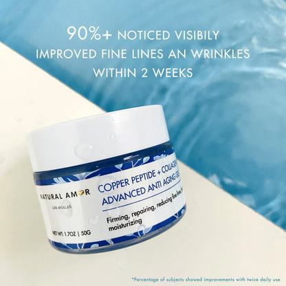 Copper Peptide + Collagen Advanced Anti-aging Gel Facial Cream