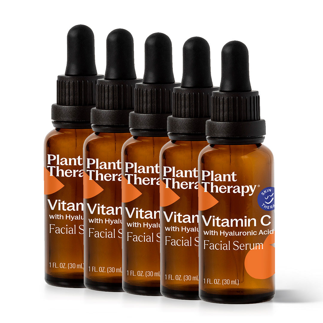 Vitamin C with Hyaluronic Acid Facial Serum 5-Pack