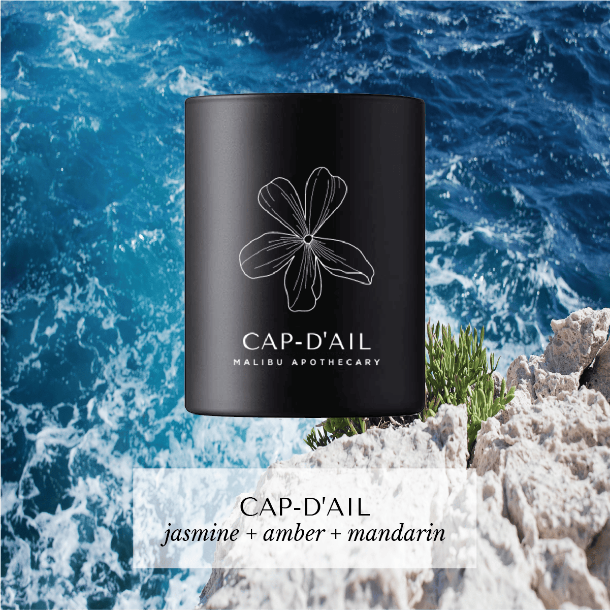 Malibu Apothecary Candle Cap-d&