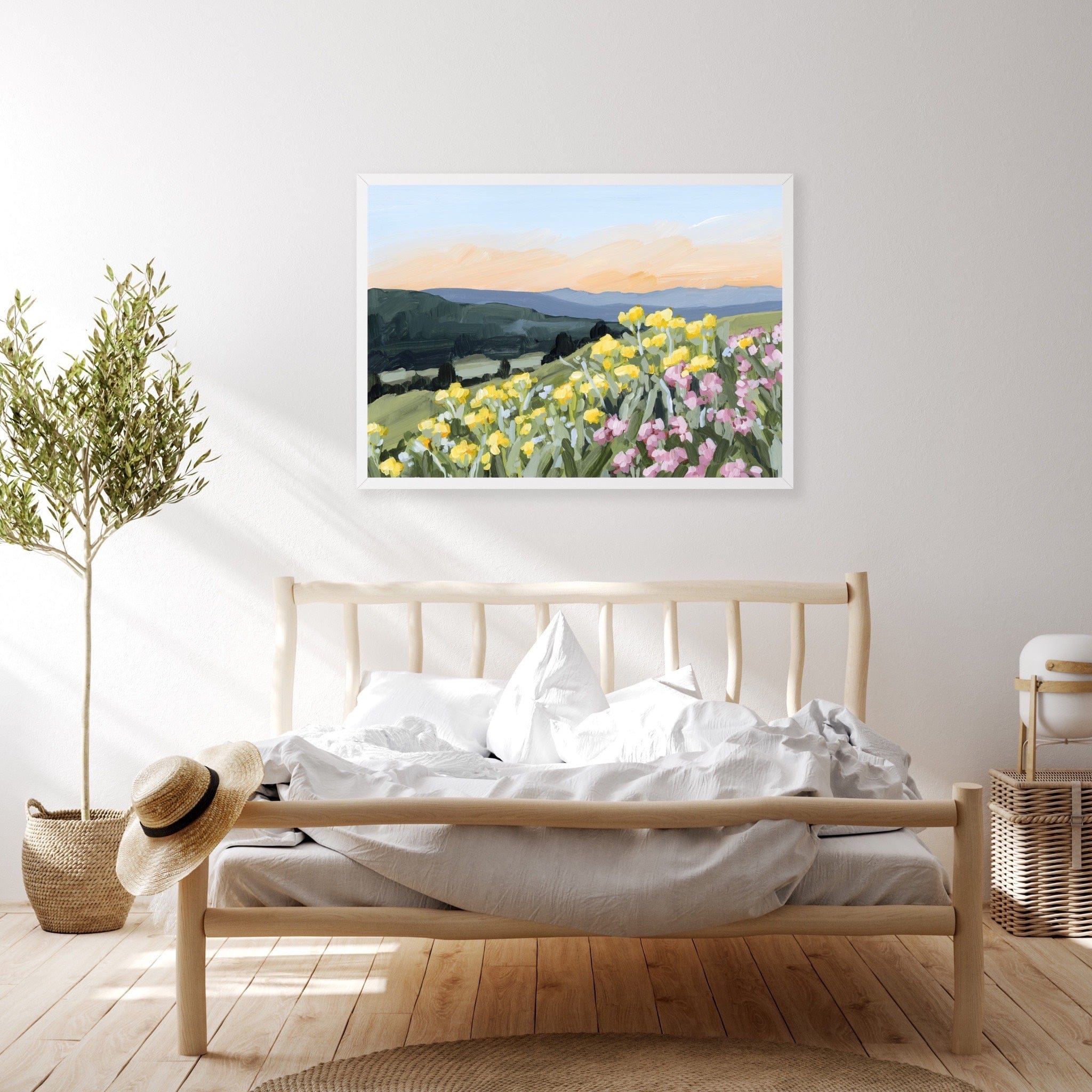 Katie Garrison Art Print "Wasatch Wildflowers" Art Print