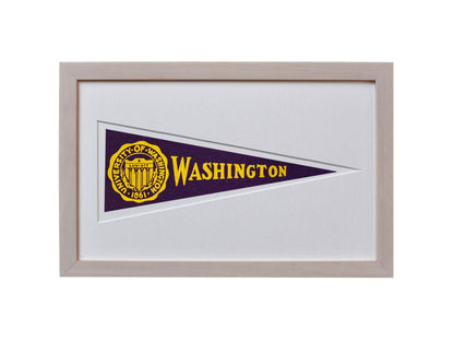 Vintage University of Washington Hormel Pennant
