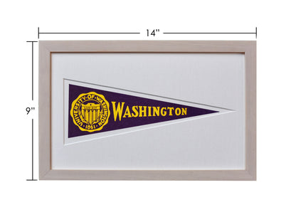 Vintage University of Washington Hormel Pennant