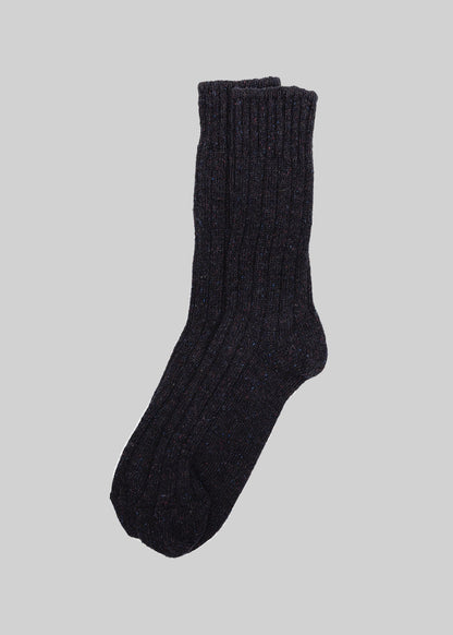 Wool Silk Boot Sock