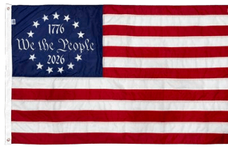 We the People Betsy Ross 250 Flag
