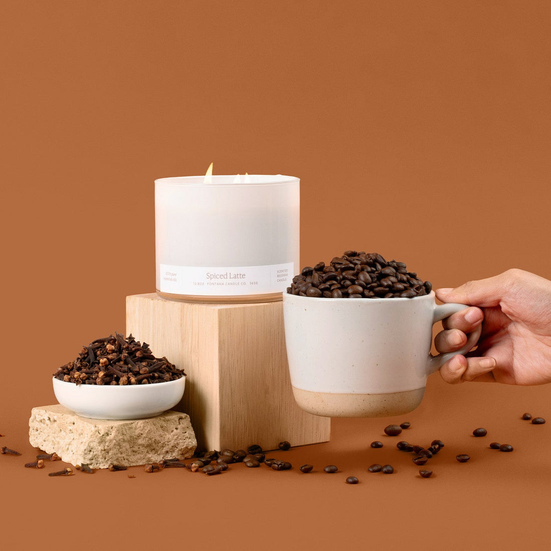 Spiced Latte 3-Wick Candle