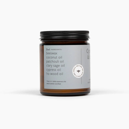 Cypress Sage &amp; Patchouli Jar Candle