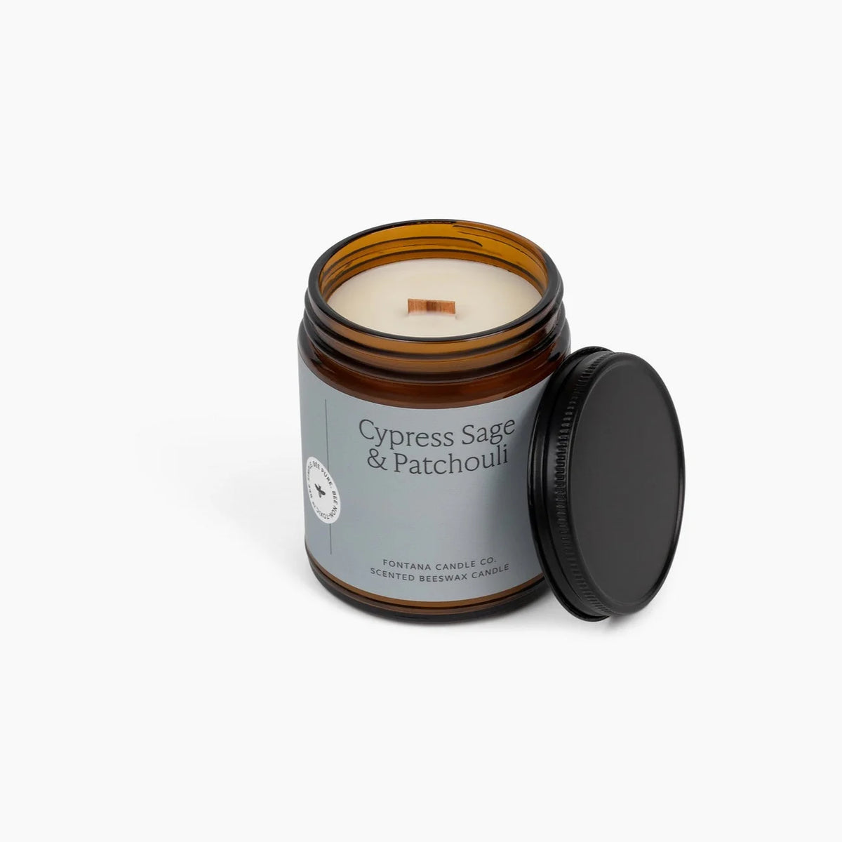 Cypress Sage &amp; Patchouli Jar Candle