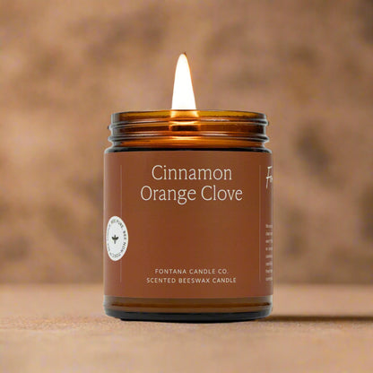 Cinnamon Orange Clove Jar Candle - My American Goods