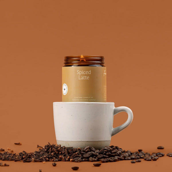 Spiced Latte Jar Candle - My American Goods