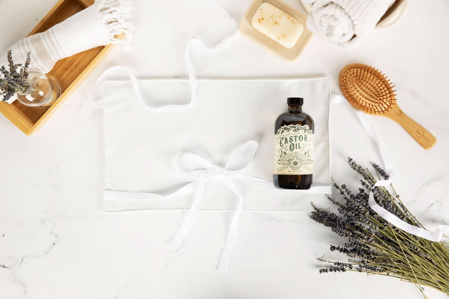 Organic Cold Pressed Hexane Free Castor Oil 16 oz - My American Goods